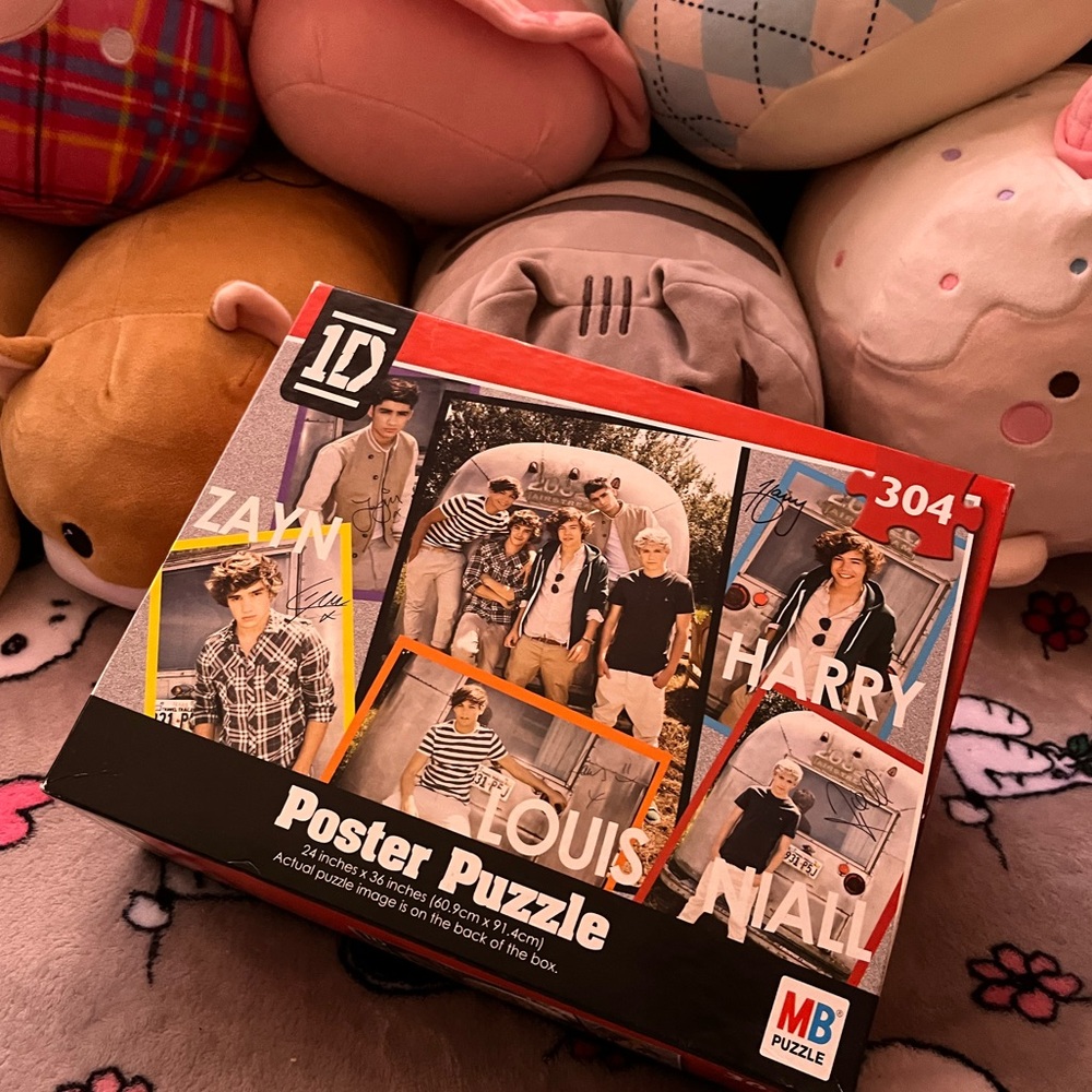 One Direction Puzzle Poster